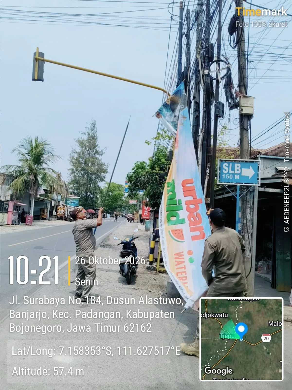 PENERTIBAN BENNER YANG MELANGGAR PERDA NO. 15 THN 2015 (3)