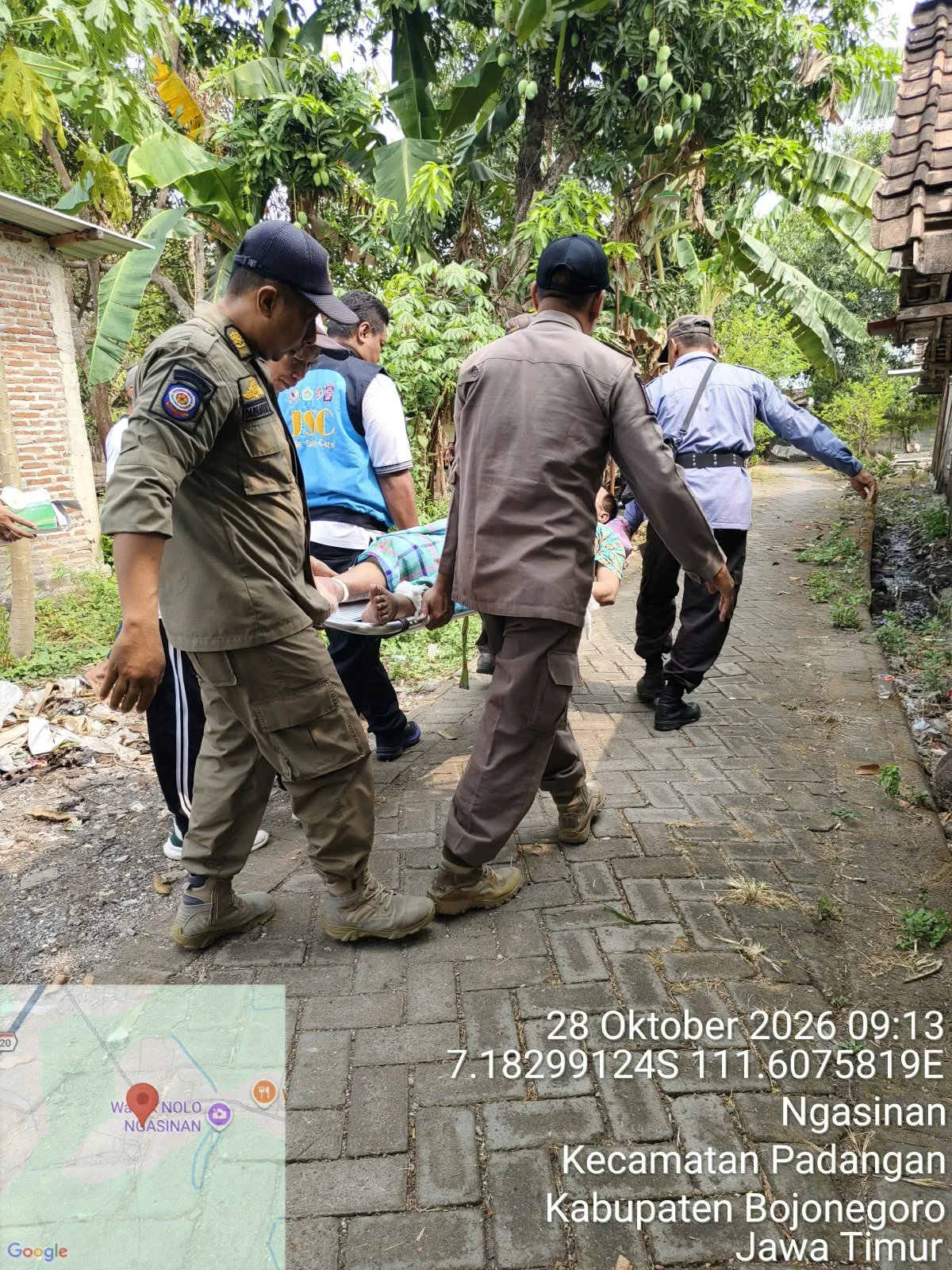 PELEPASAN PASUNG/ EVAKUASI ODGJ  2 WARGA DESA NGASINAN GUNA MENDAPAT PERAWATAN DI RSUD PROF.DR. MOESTOPO