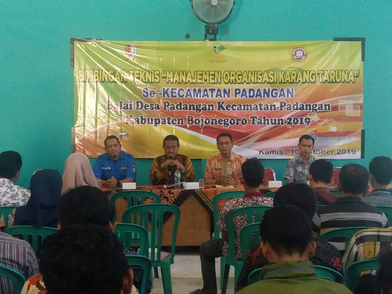 Kegiatan Bimbingan Teknis (Bimtek) "Manajemen Organisasi Karang Taruna" Se-Kecamatan Padangan