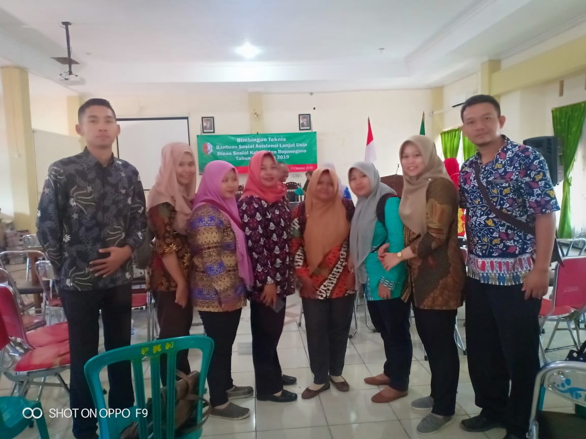 Rapat Koordinasi Bimbingan Teknis Bantuan Sosial Asistensi Lanjut Usia Tahun Anggaran 2019