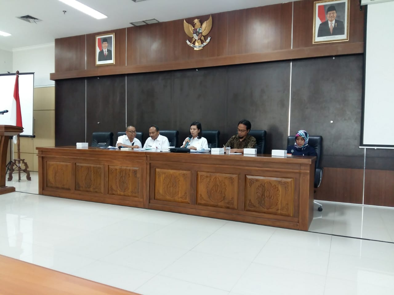 Rapat Tim Koordinasi (Tikor) dalam rangka Evaluasi Bansos BPNT Thn 2019