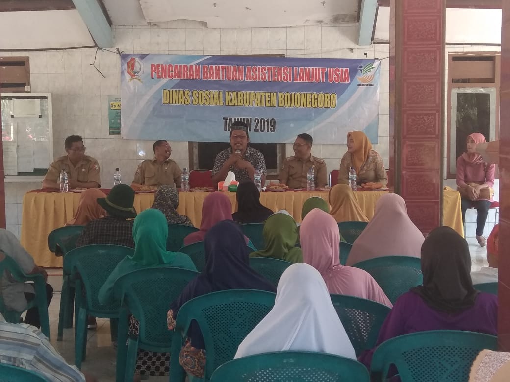 Pencairan Bantuan Asistensi Lanjut Usia