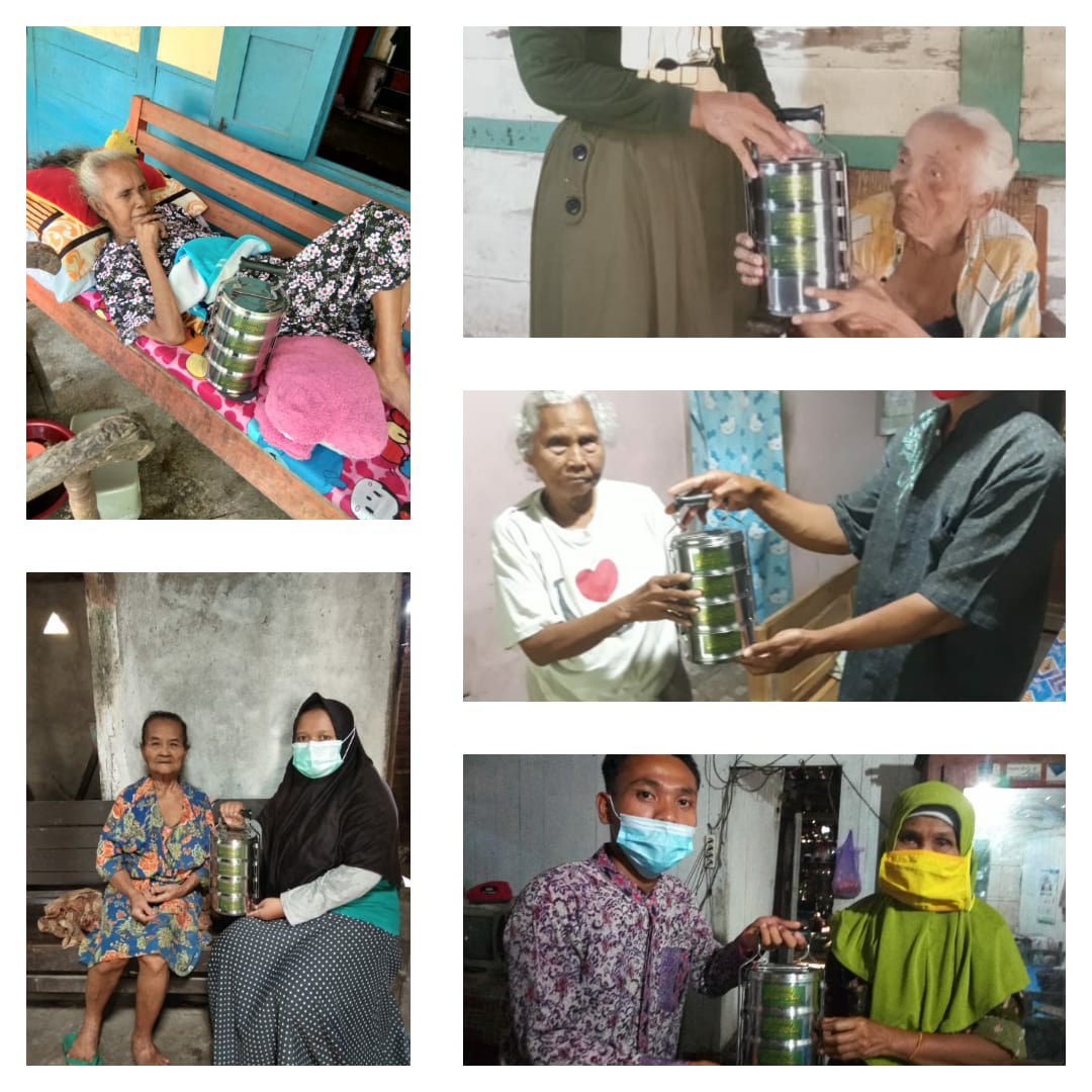 GIAT PEMBERIAN MAKAN LANSIA " RANTANG KASIH MOE "