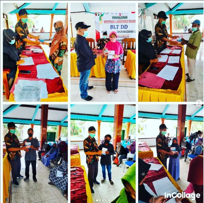 Pembagian BLT-DD Tahap I di 11 Desa