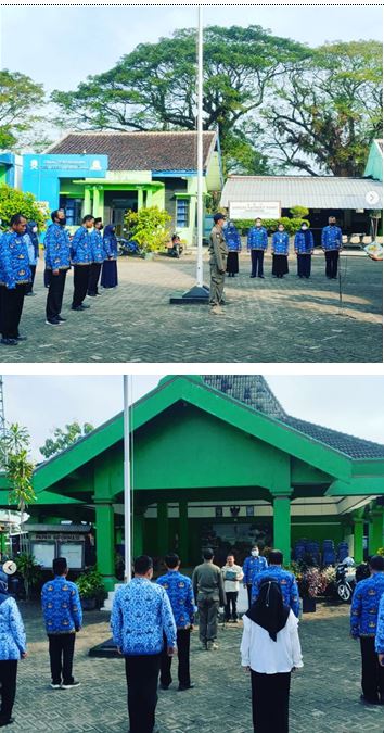 APEL PAGI KANTOR KECAMATAN PADANGAN