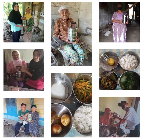 PEMBERIAN MAMIN LANSIA RANTANG KASIH MOE