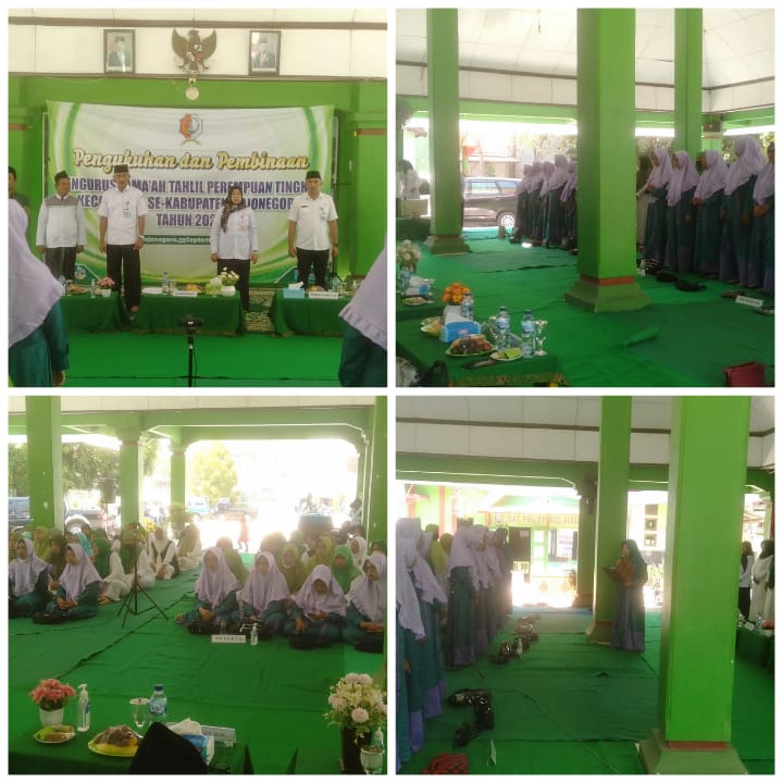 PENGUKUHAN DAN PEMBINAAN PENGURUS JAMAAH TAHLIL PEREMPUAN TK. KECAMATAN SE KAB. BOJONEGORO TH. 2022