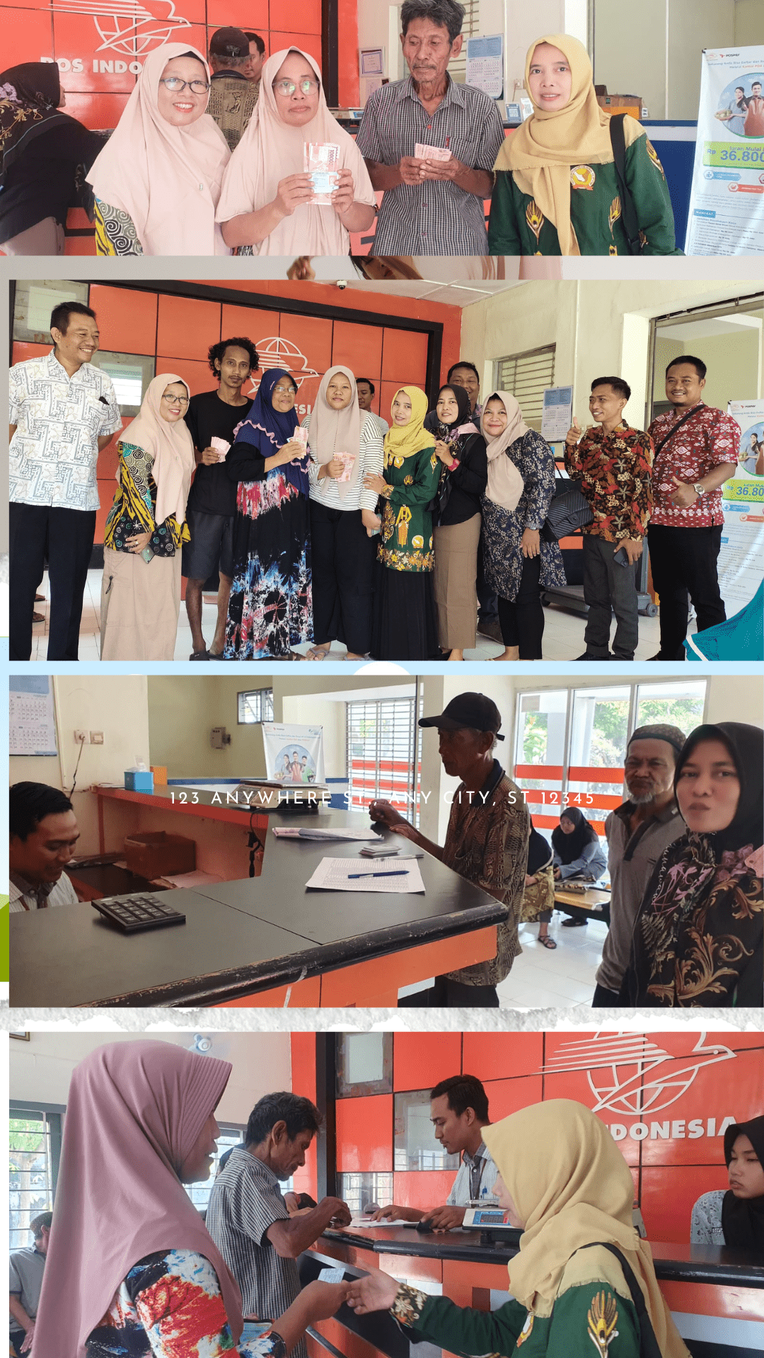 Penyaluran Bansos PKH + SEMBAKO
