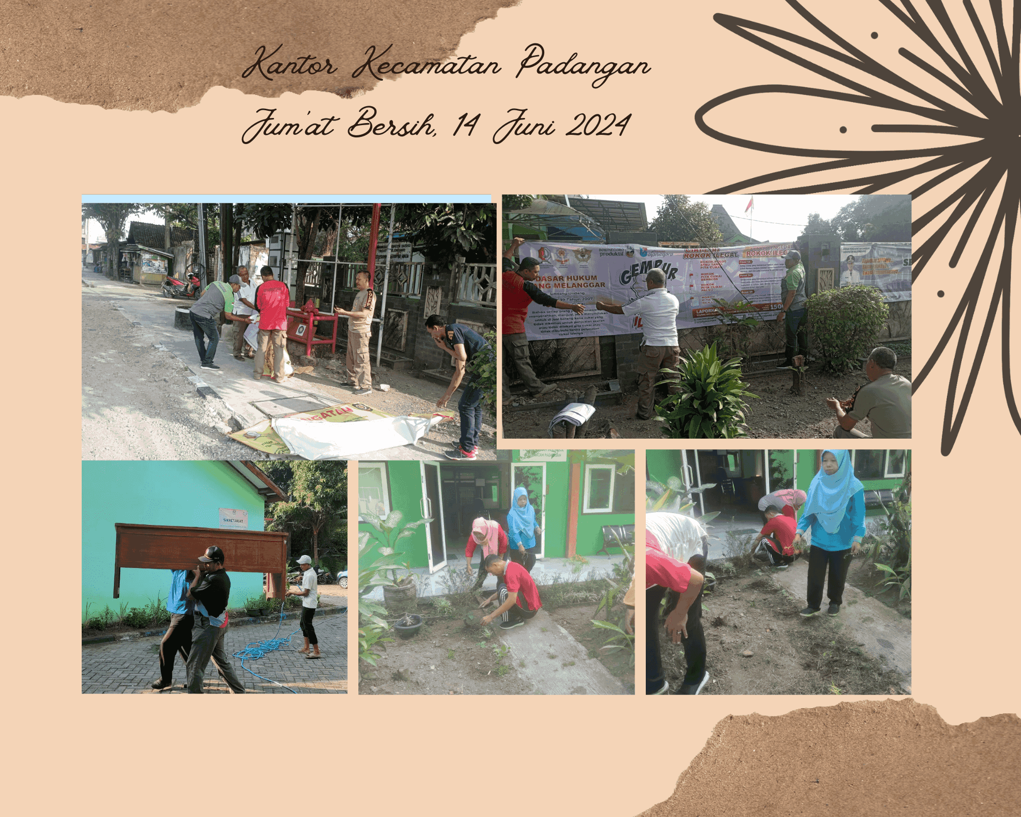 KEGIATAN JUM'AT BERSIH
