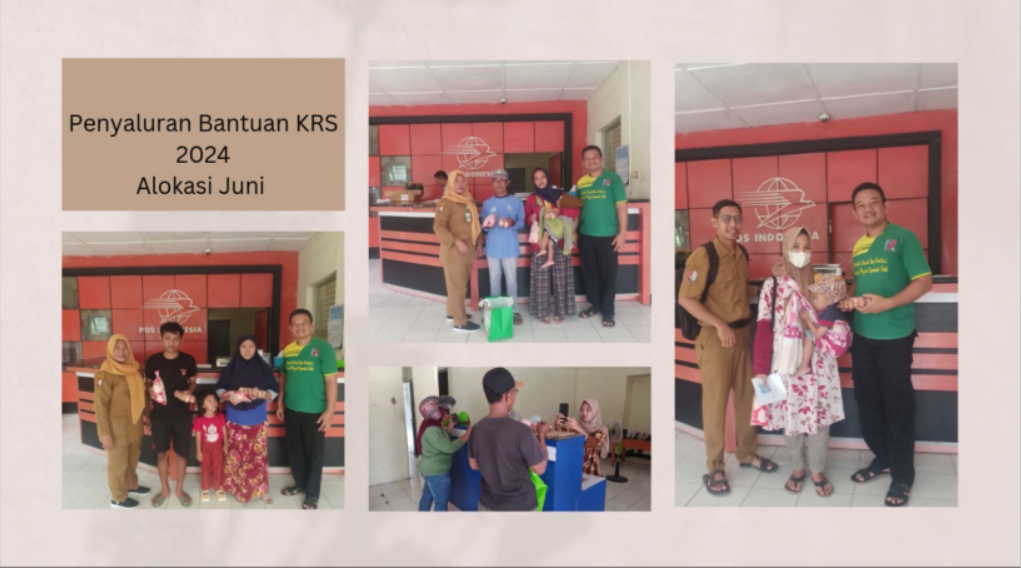Penyaluran Bantuan KRS 2024 Alokasi Juni Tahun 2024