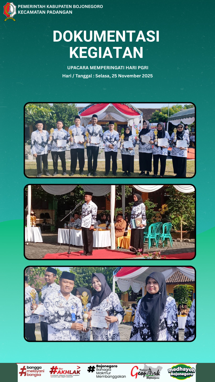 UPACARA MEMPERINGATI HARI PGRI