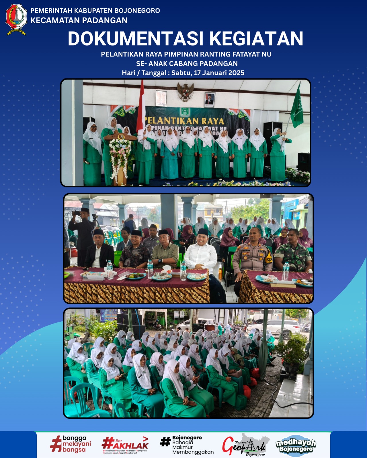 PELANTIKAN RAYA PIMPINAN RANTING FATAYAT NU SE- ANAK CABANG PADANGAN