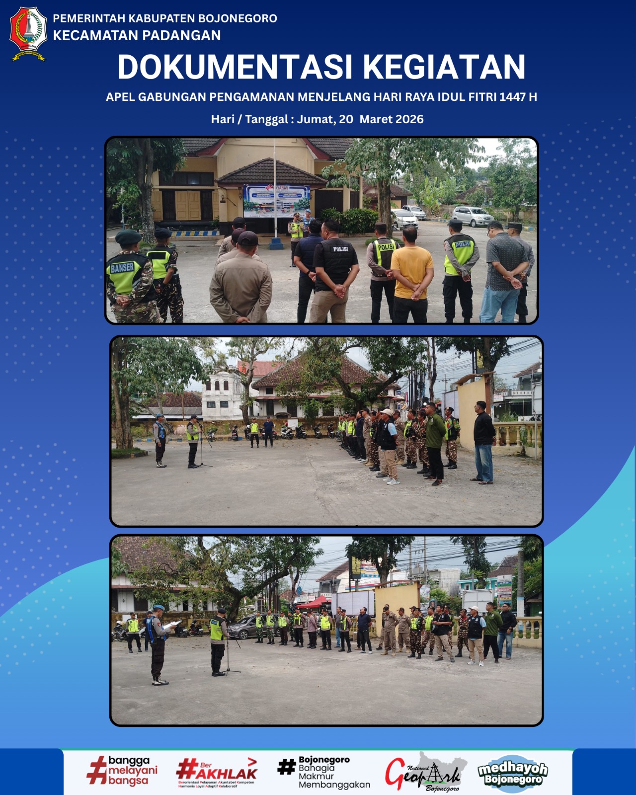 APEL GABUNGAN PENGAMANAN MENJELANG HARI RAYA IDUL FITRI 1447 H