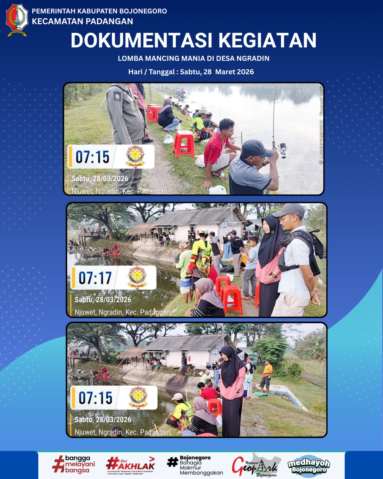 LOMBA MANCING MANIA DI DESA NGRADIN