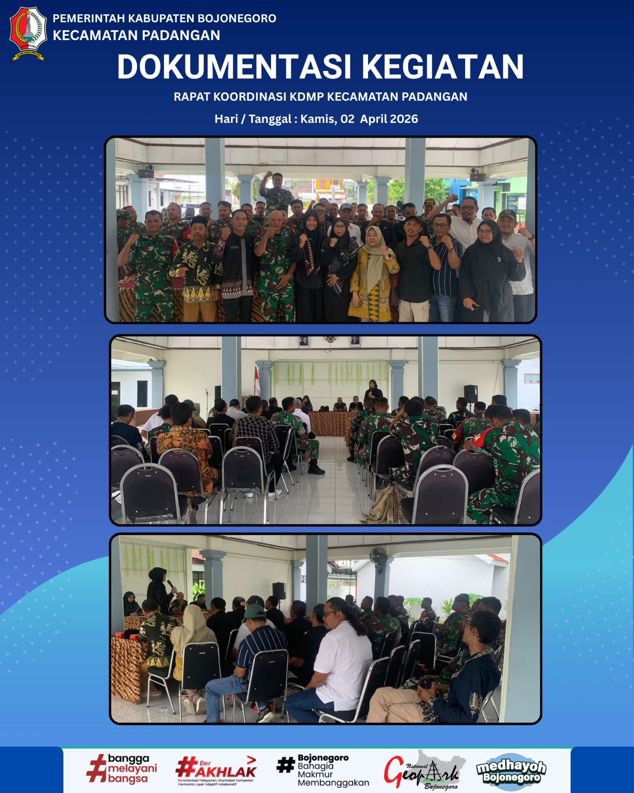 RAPAT KOORDINASI KDMP KECAMATAN PADANGAN