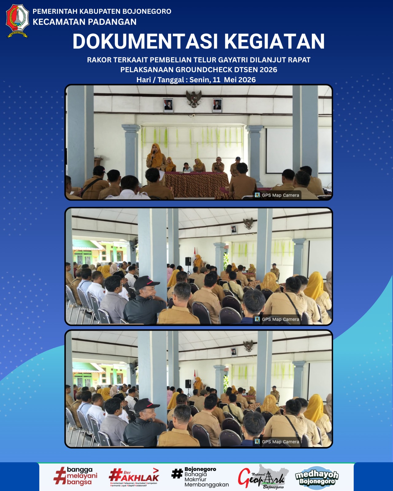 RAKOR TERKAAIT PEMBELIAN TELUR GAYATRI DILANJUT RAPAT PELAKSANAAN GROUNDCHECK DTSEN 2026