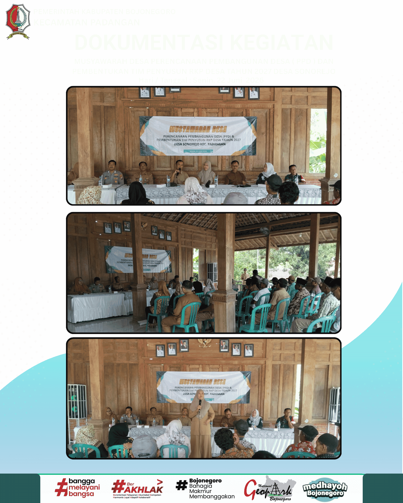 MUSDES PERENCANAAN PEMBANGUNAN DESA ( PPD ) DAN PEMBENTUKAN TIM PENYUSUN RKP DESA TAHUN 2027