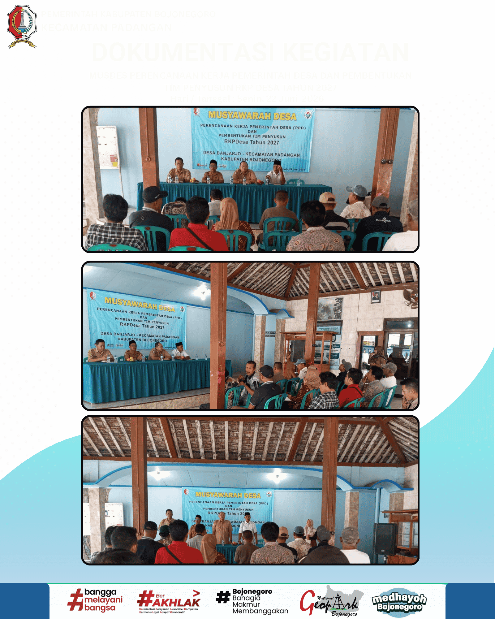 MUSDES PERENCANAAN KERJA PEMERINTAH DESA DAN PEMBENTUKAN TIM PENYUSUN RKP DESA TAHUN 2027