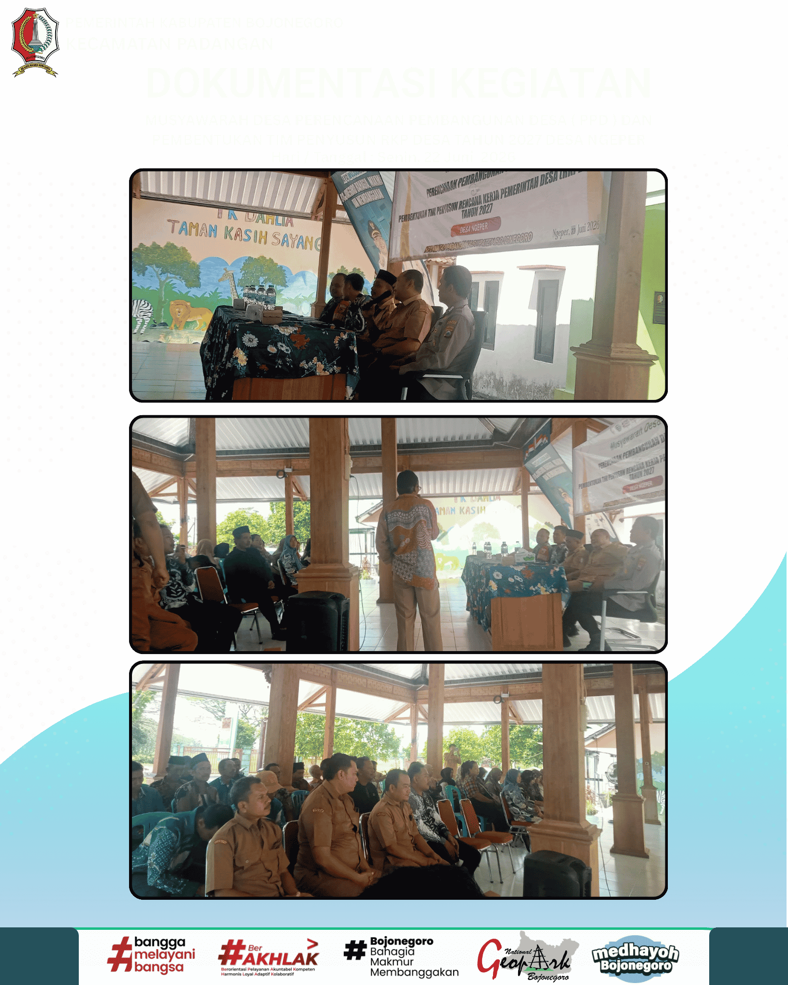 MUSDES PERENCANAAN PEMBANGUNAN DESA ( PPD ) DAN PEMBENTUKAN TIM PENYUSUN RKP DESA TAHUN 2027