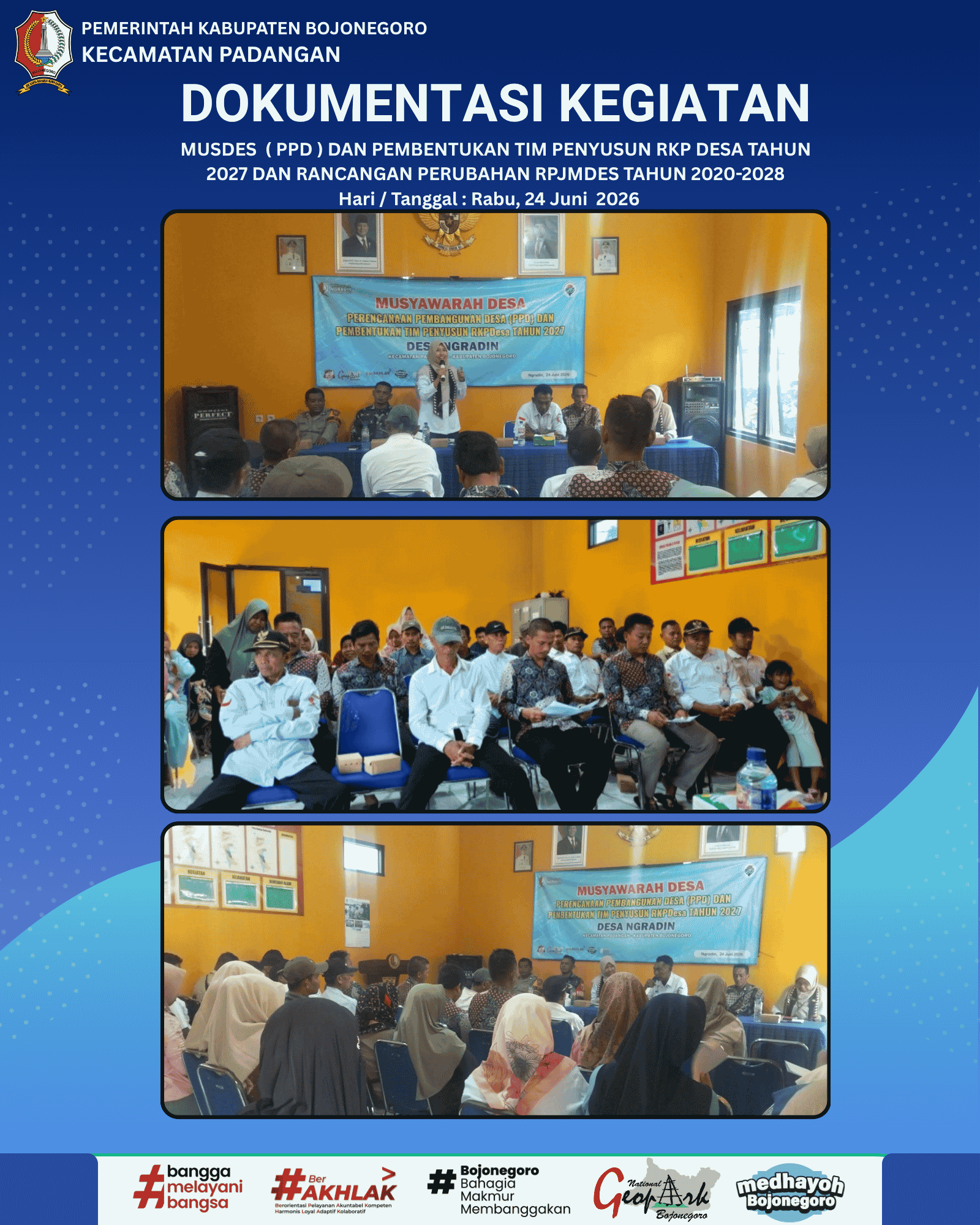 MUSDES (PPD) DAN PEMBENTUKAN TIM PENYUSUN RKPDES 2027 DAN RANCANGAN PERUBAHAN RPJMDES 2020-2028