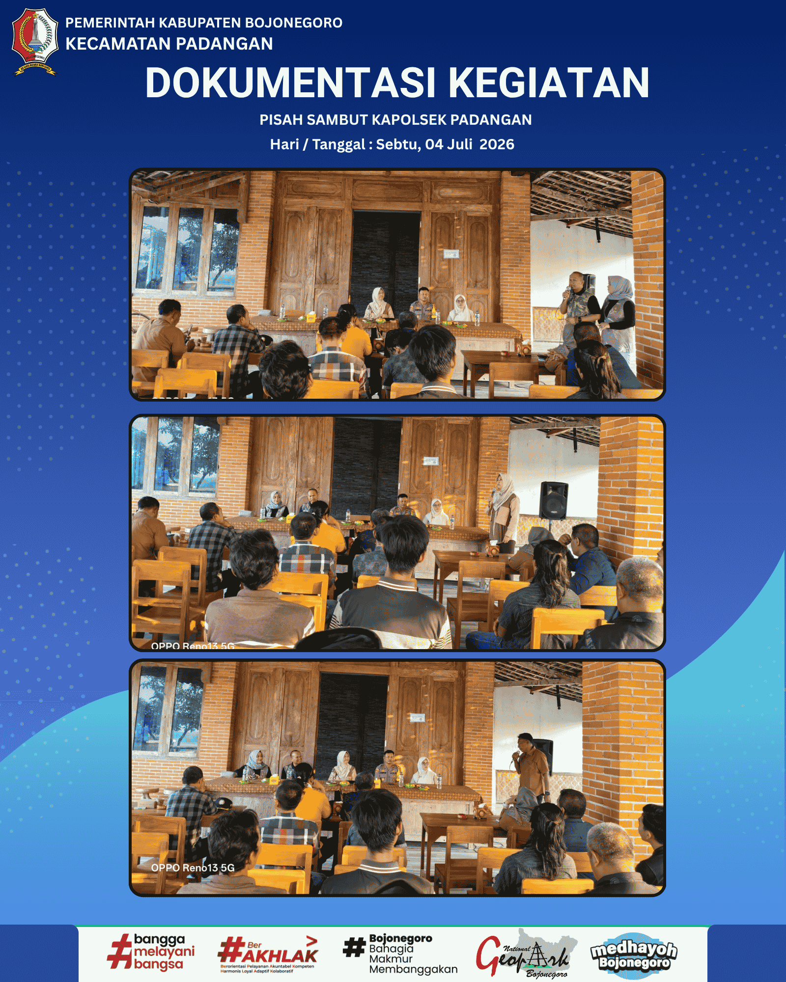 PISAH SAMBUT KAPOLSEK PADANGAN