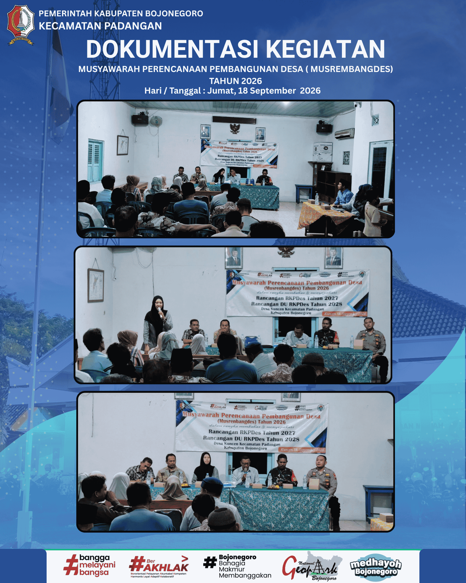 MUSYAWARAH PERENCANAAN PEMBANGUNAN DESA ( MUSREMBANGDES) TAHUN 2026