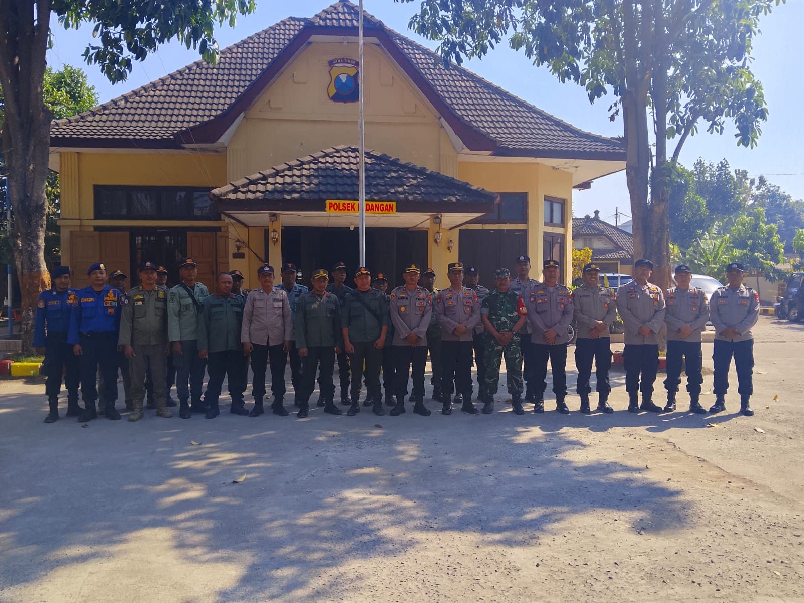 APEL GABUNGAN SIAP KSEIAGAAN KARHUTLA DILANJUTKAN PATROLI BERSAMA DI WILAYAH PADANGAN