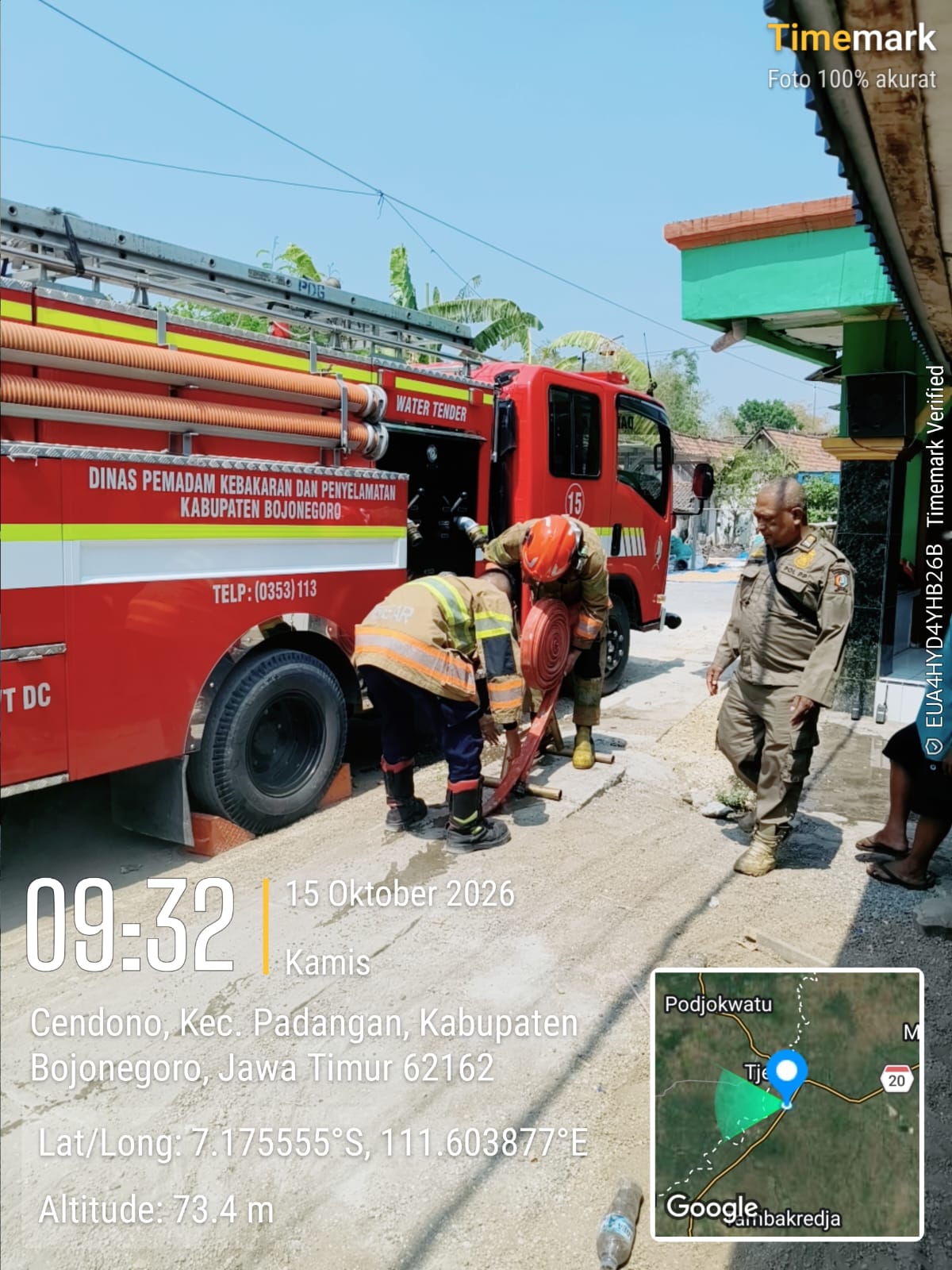 KEJADIAN KEBAKARAN RUMAH DI WILAYAH KECAMATAN PADANGAN