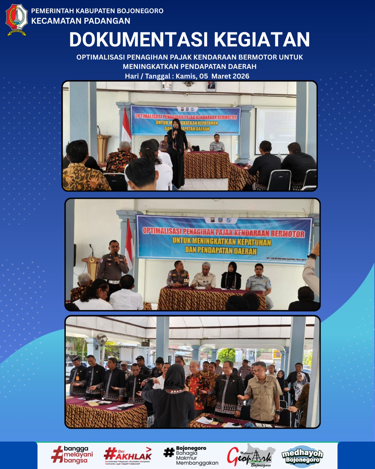 OPTIMALISASI PENAGIHAN PAJAK KENDARAAN BERMOTOR UNTUK MENINGKATKAN PENDAPATAN DAERAH